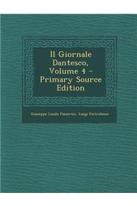 Il Giornale Dantesco, Volume 4