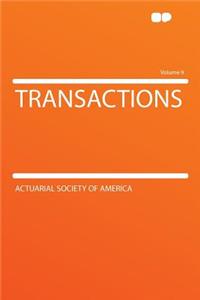 Transactions Volume 9