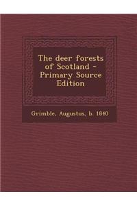 The Deer Forests of Scotland