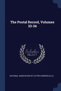 Postal Record, Volumes 33-34