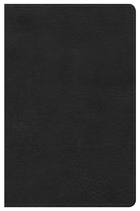 KJV Large Print Compact Reference Bible, Black LeatherTouch