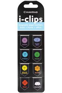 Chakras I-Clips Magnetic Page Markers