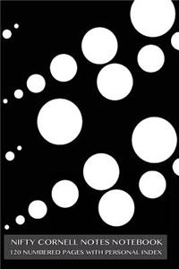 Nifty Cornell Notes Notebook 120 Numbered Pages with Personal Index