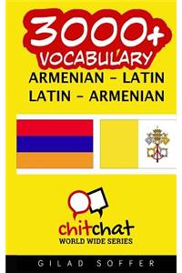3000+ Armenian - Latin Latin - Armenian Vocabulary