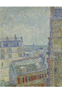 View from Theo's Apartment, Vincent Van Gogh. Blank Journal