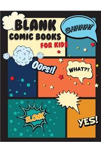 Blank Comic Book For Kids