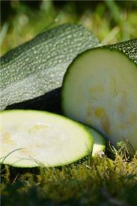 Freshly Harvested Zucchini on Display Journal