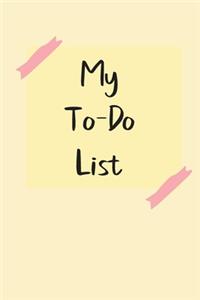 My To Do List