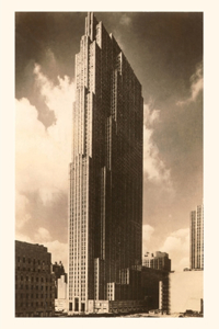 Vintage Journal Rockefeller Center, New York City