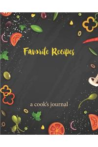 Favorite Recipes a cook's journal