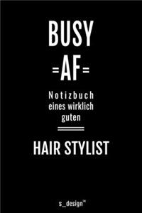 Notizbuch für Hair Stylisten / Hair Stylist