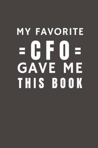 My Favorite CFO Gave Me This Book