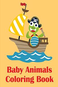Baby Animals Coloring Book
