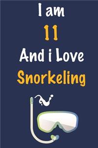 I am 11 And i Love Snorkeling