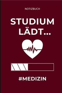 Notizbuch Studium lädt... #Medizin
