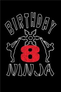 Birthday 8 Ninja
