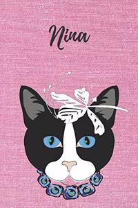 Nina Katzen-Malbuch / Notizbuch / Tagebuch