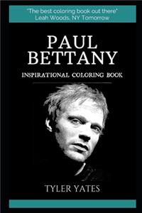 Paul Bettany Inspirational Coloring Book