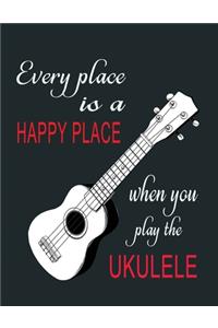 Ukulele Tab Notebook