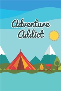 Adventure Addict: Funny 2 Year Undated Weekly Planner For Those Who Love To Go Camping Or RVing