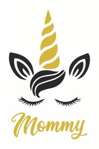 Mommy Unicorn Journal Notebook