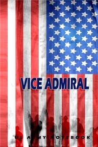 Vice Admiral US Army Notebook