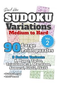 David Karn Sudoku Variations - Medium to Hard Vol 2