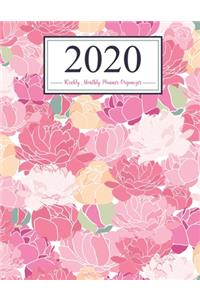 2020 Monthly Planner & Weekly Organizer