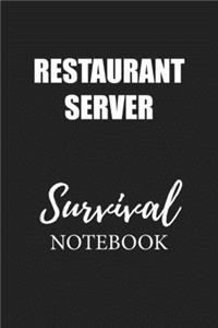 Restaurant Server Survival Notebook