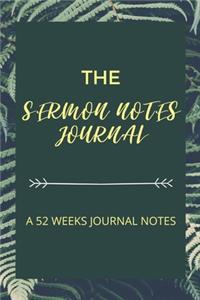 The Sermon Notes Journal