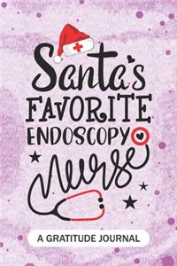 Santa's Favorite Endoscopy Nurse - A Gratitude Journal