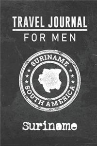 Travel Journal for Men Suriname