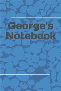 George Personalised Notebook
