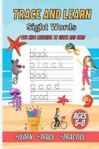 Trace And Learn Sight Words