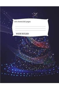 Christmas Tree Composition Notebook