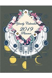 Yearly Calendar 2019 Planner