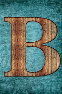 Monogrammed Notebook - B