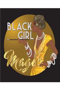 Black Girl Magic: White Gold College Ruled Notebook (7.5 X 9.25) 200 Pages(college Notebook, Ruled Notebook,200 Page Composition Book,200 Page Journal,200 Page Notebook,200 Ruled Paper)