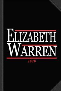 Elizabeth Warren 2020 Journal Notebook