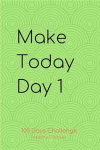 100 Days Fitness Journal Through Diet Management