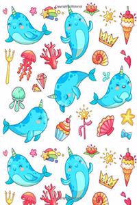 Narwhal Music Composition Notebook
