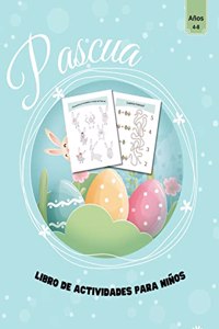 Libro de actividades de Pascua para niños de 4 a 8 años