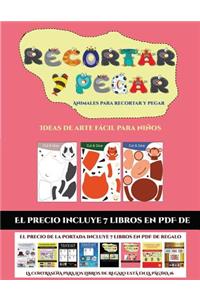 Ideas de arte fácil para niños (Animales para recortar y pegar)