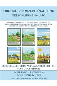 Schulbegleitende Aufgabenblätter für Vorschulkinder (Ordnungskonzepte