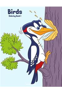 Birds Coloring Book 1