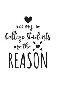 My College Students Are The Reason