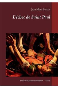 L'échec de Saint Paul