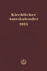 Kirchlicher Amtskalender 2015 - Rot