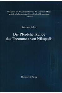 Die Pferdeheilkunde Des Theomnest Von Nikopolis