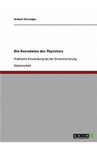 Kenndaten des Thyristors